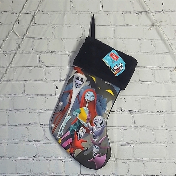 🆕️NWT Disney The Nightmare Before Christmas Collectible Christmas Stocking 16" - Picture 4 of 13